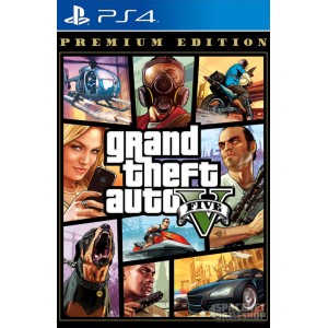 Grand Theft Auto V GTA 5 - Premium Online Edition PS4